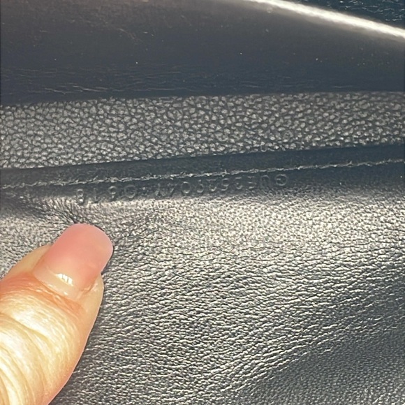YSL EUC Black Leather Wallet - Picture 11 of 11